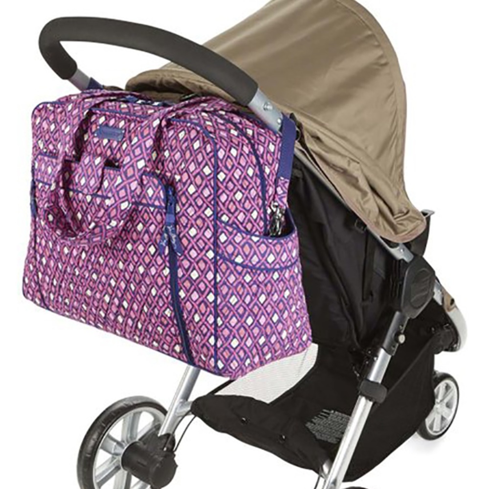 Katalina Pink Diamonds Large Stroll Around Diaper - Picture 6 of 8